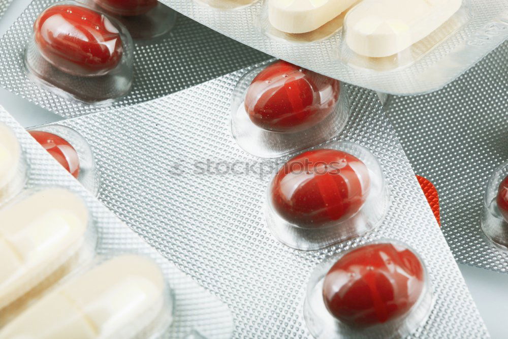 Similar – Foto Bild placebo Tablette rot rund