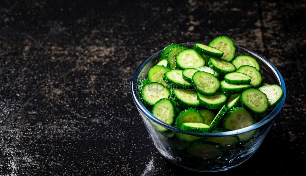 Similar – Image, Stock Photo Jar filled with green healthy smoothie