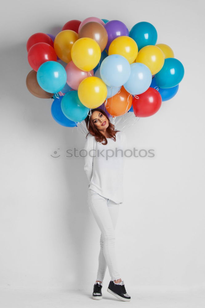 Similar – Image, Stock Photo Happiness concept, Close up shot of young women