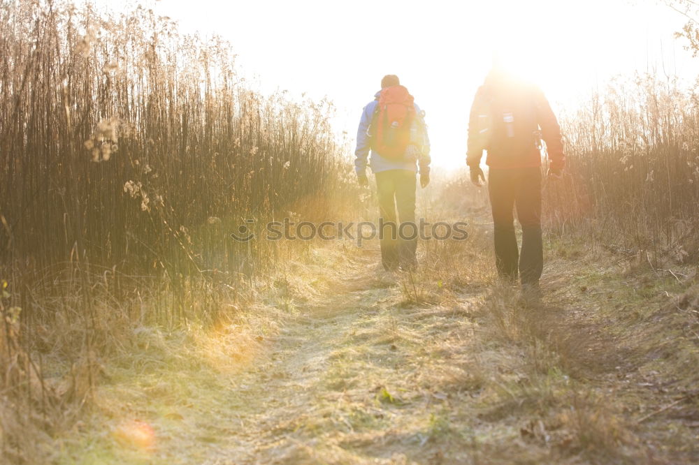 Similar – Image, Stock Photo winter walk Hiking