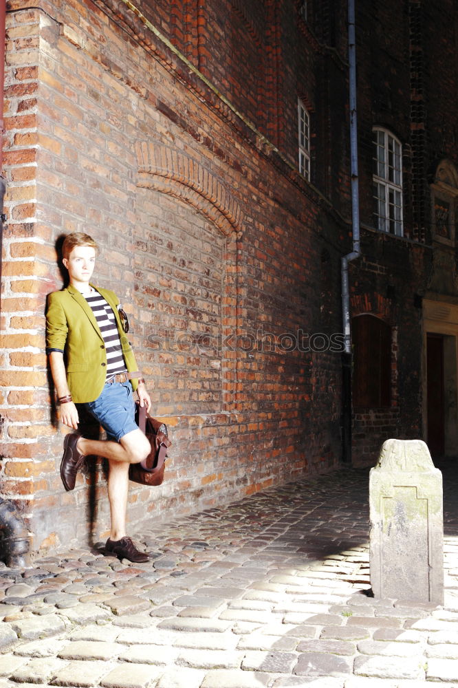 Similar – Image, Stock Photo 0815 AST | Mauergirl