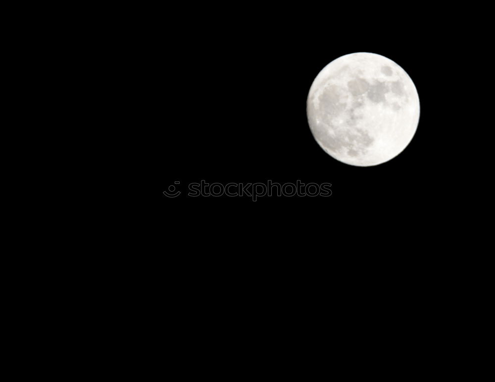 Similar – Image, Stock Photo full moon