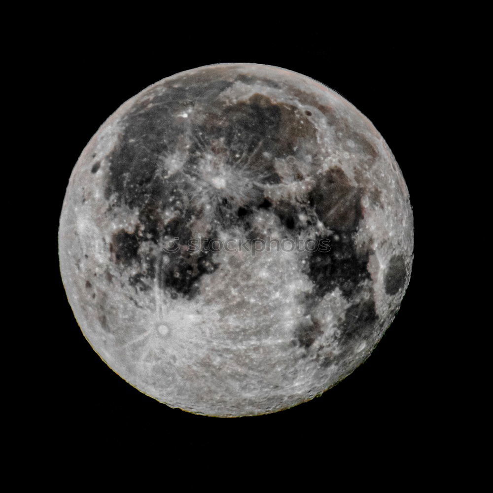 Similar – Image, Stock Photo full moon Far-off places