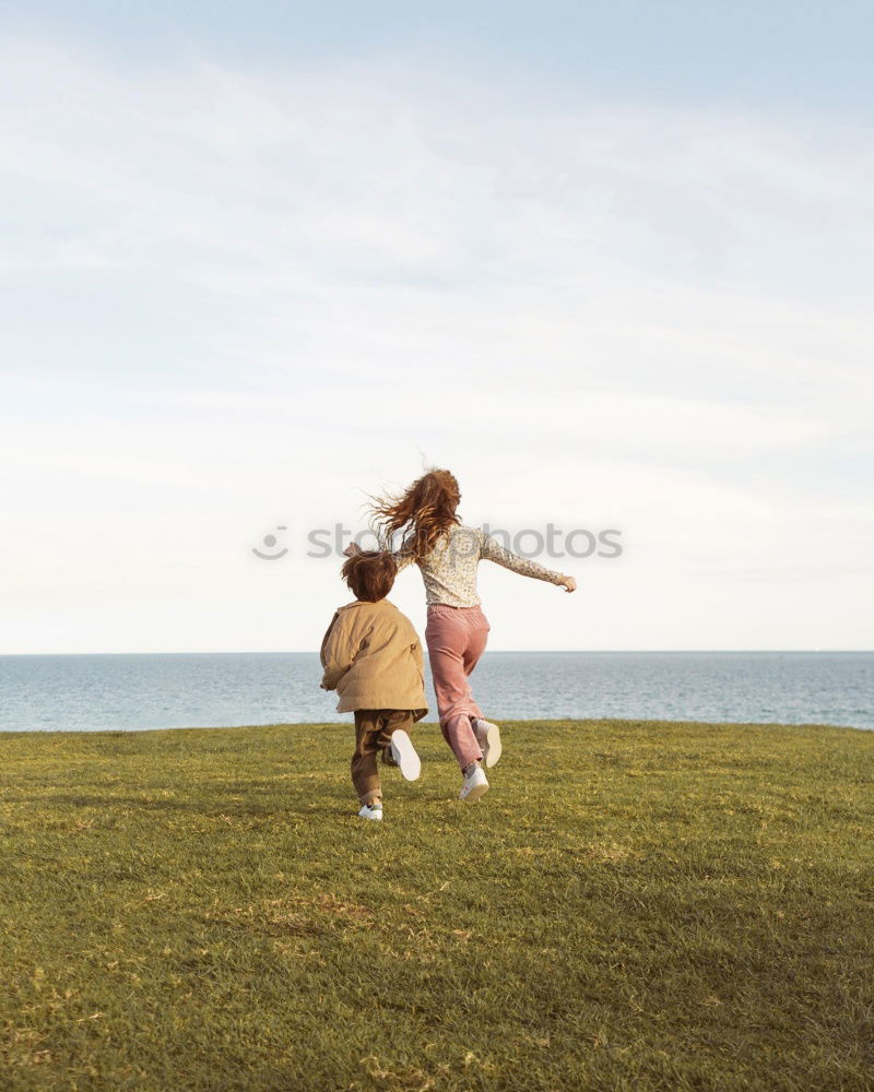 Similar – Image, Stock Photo Man skateboarding at beacon