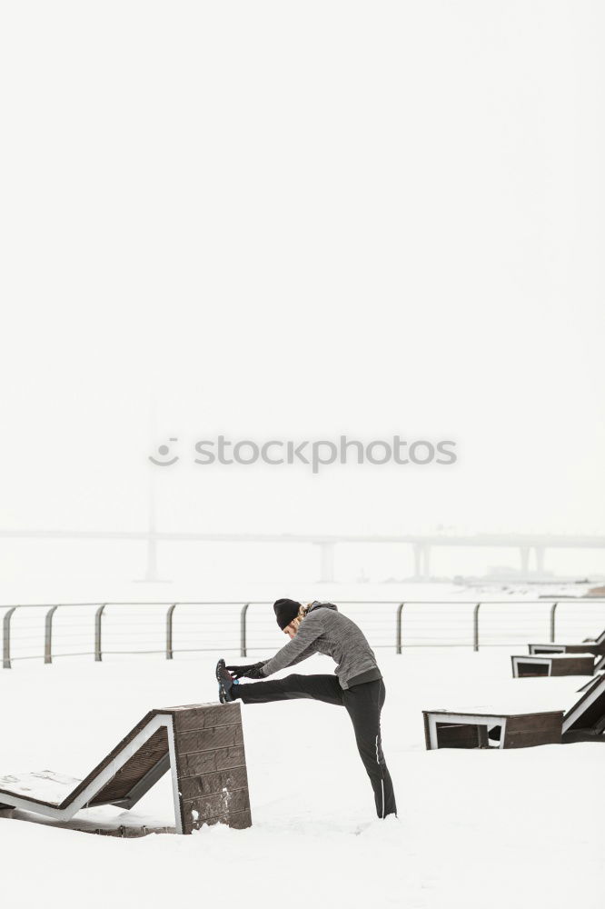 Similar – Image, Stock Photo big white stairs, with me