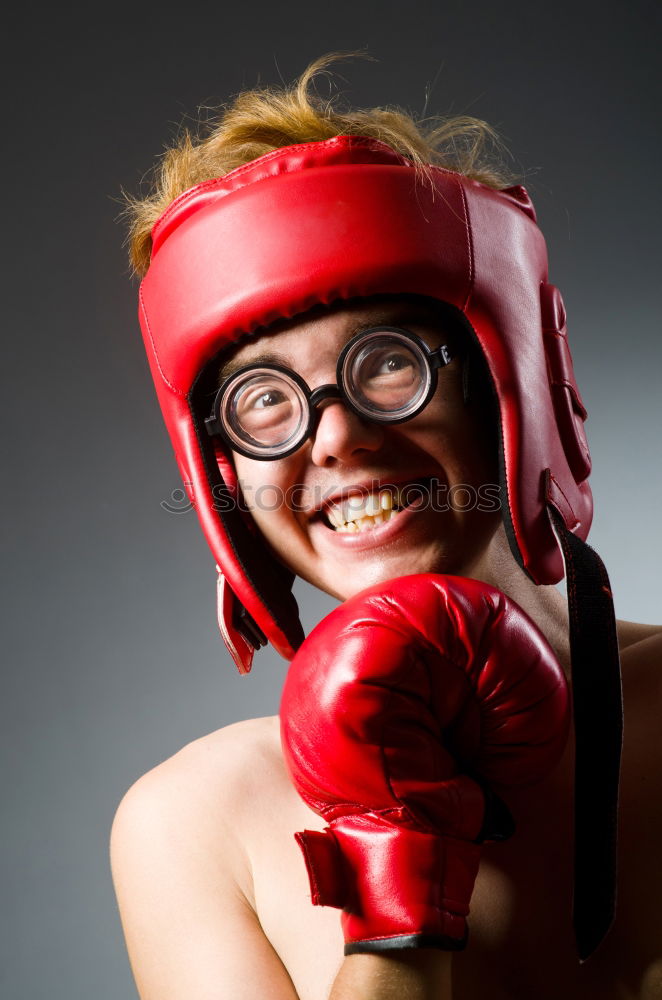 Similar – Image, Stock Photo Boxing Girl! Athletic