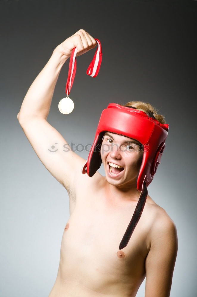 Similar – Image, Stock Photo sick worker. Man Hand