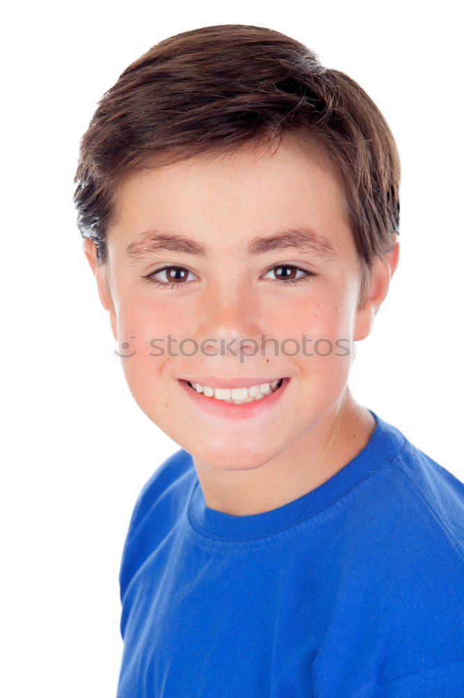 Similar – Image, Stock Photo Funny child with ten years old