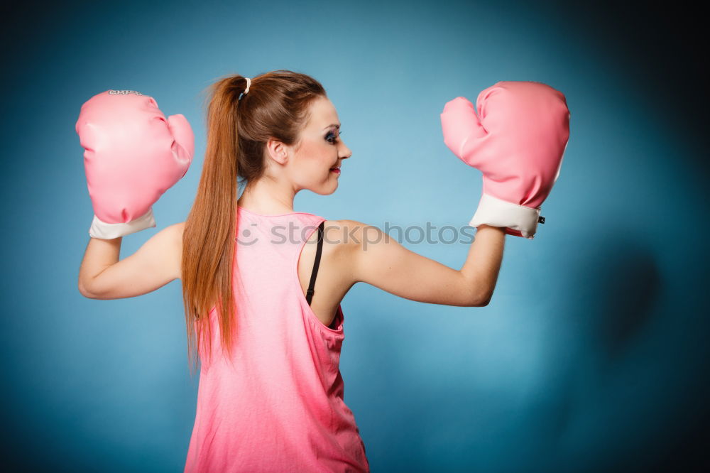 Similar – pair of red kickboxing gloves