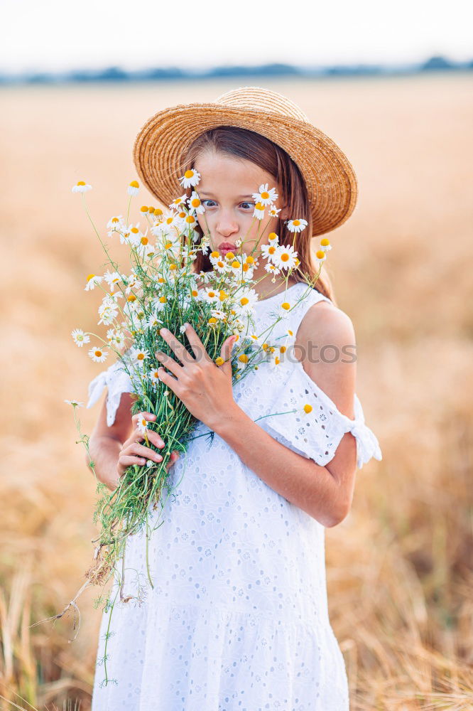 Similar – Image, Stock Photo 1100 | flower girl