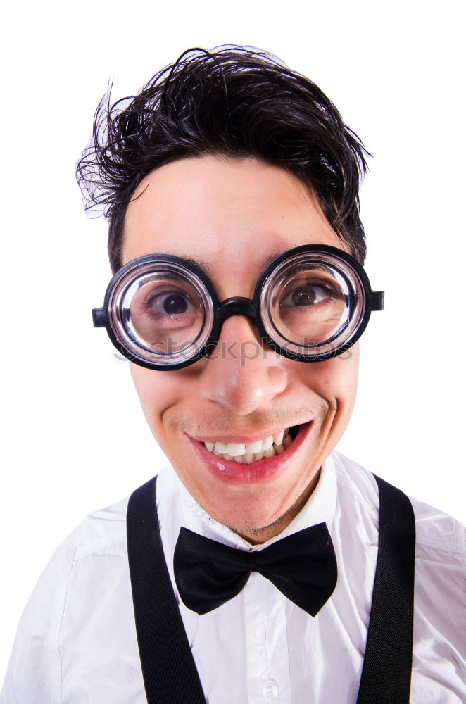 Similar – Image, Stock Photo smiling boy with glasses