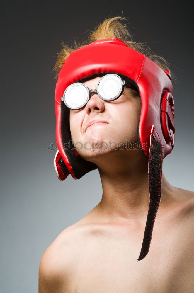 Image, Stock Photo sick worker. Man Hand