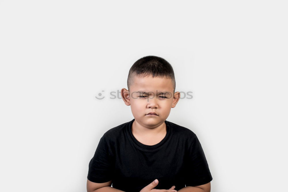 Similar – Image, Stock Photo Portrait of a teenager squatting