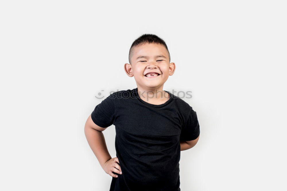 Similar – Close up face portrait little young asian boy