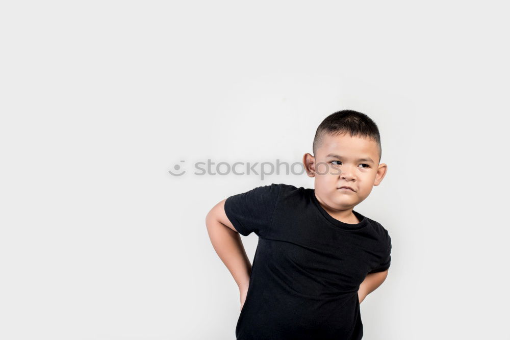 Similar – Close up face portrait little young asian boy