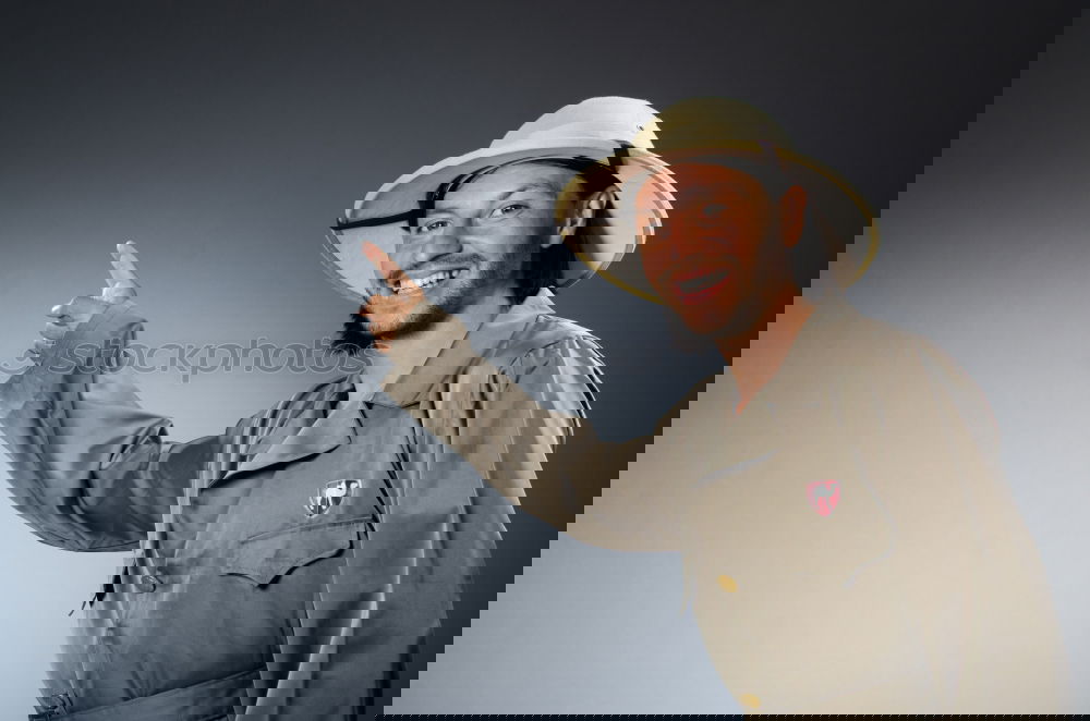 Similar – Image, Stock Photo Retro Man Human being