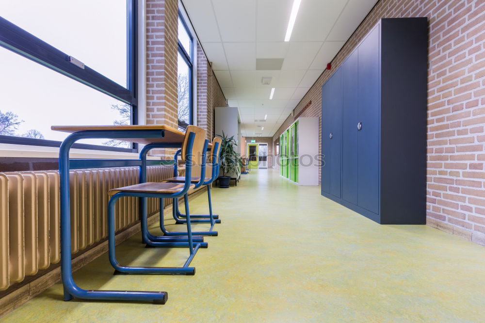 Similar – Image, Stock Photo schoolyard Dining hall