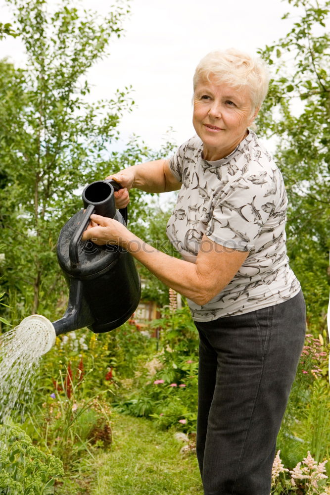 Similar – Senior citizen with smartphone