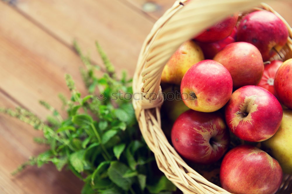 Similar – Image, Stock Photo Beautiful woman choosing apples in supermarket.