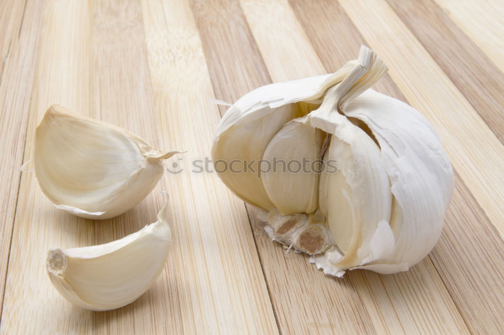 Similar – paper bag with golden canterelle on a table