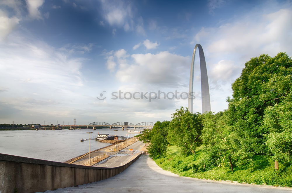 Similar – Image, Stock Photo The capital of Latvia Riga in the spring