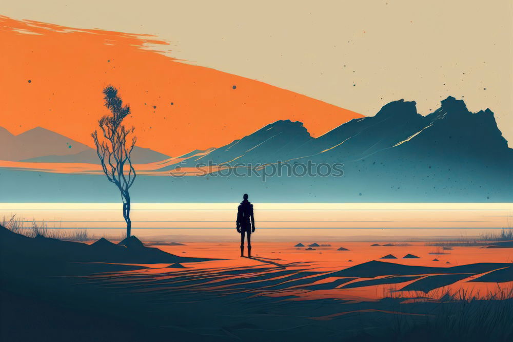 Similar – Image, Stock Photo Sunset in Colour