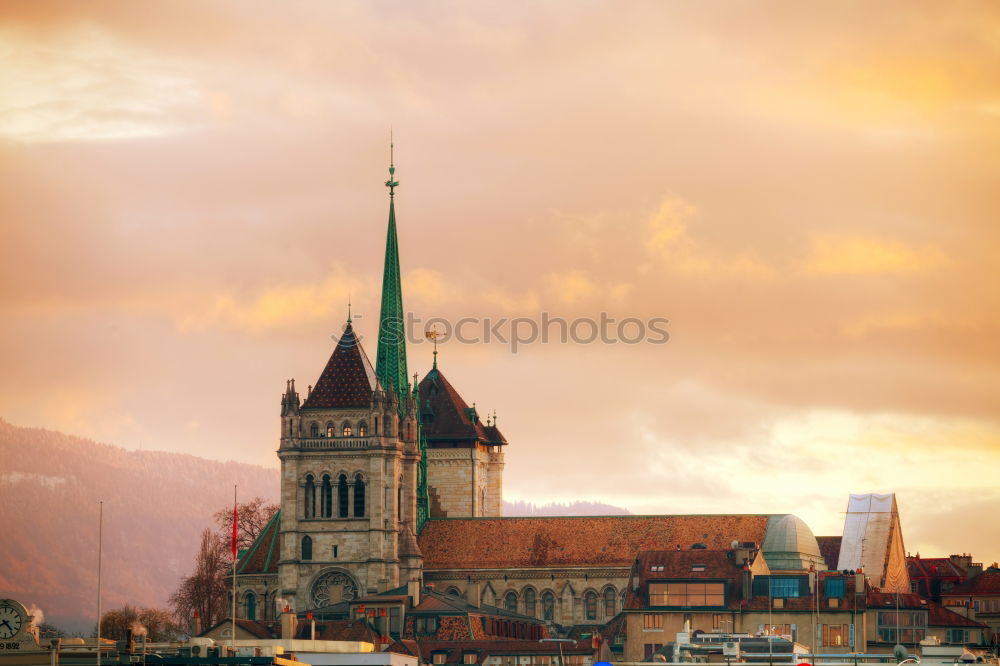 Tower and landscape