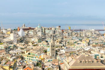 Similar – Image, Stock Photo Aerial view of Venice from the bell tower