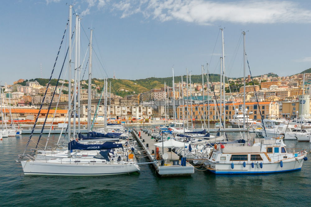 Similar – Image, Stock Photo Yachts in the cannes bay at night