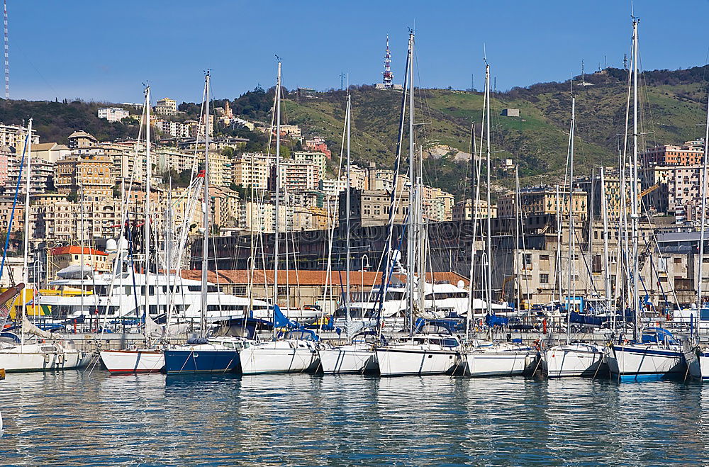 Similar – Image, Stock Photo Yachts in the cannes bay at night