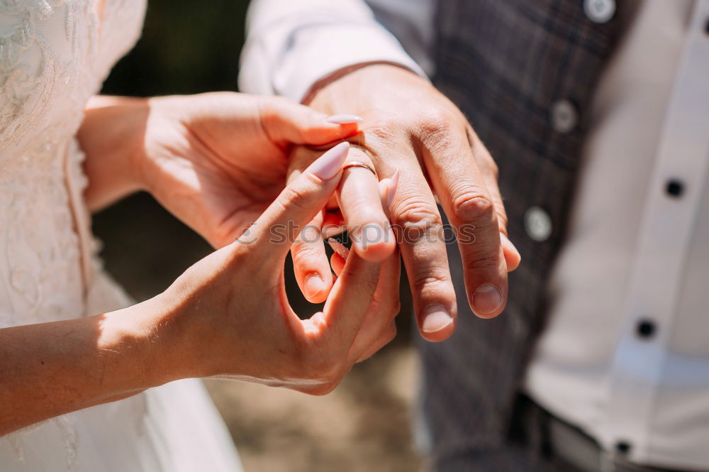 Similar – Image, Stock Photo Wedding Woman Adults Man