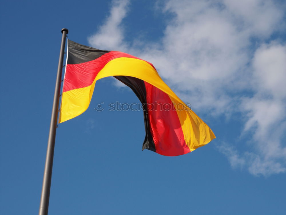 Similar – German flag in front of the Reichstag