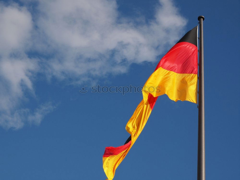 Similar – German flag in front of the Reichstag