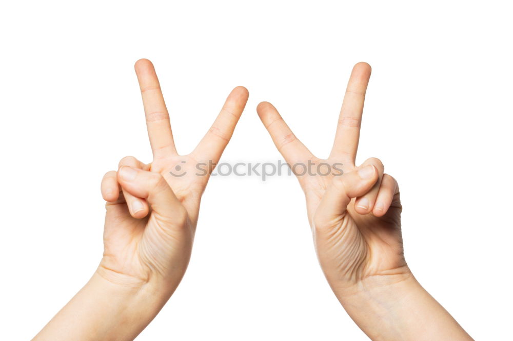 Similar – Image, Stock Photo peace Joy Happy Healthy