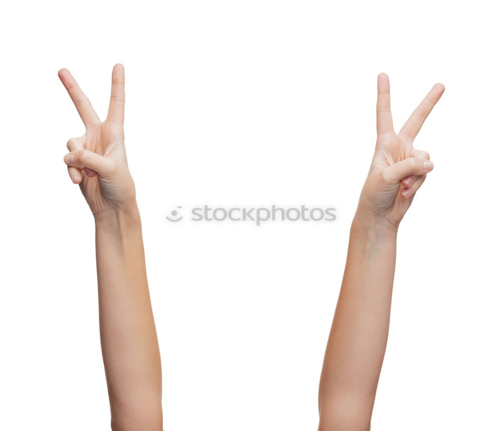 Similar – Image, Stock Photo peace Joy Happy Healthy