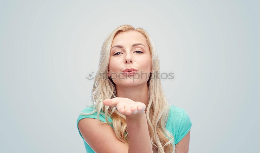 Similar – Image, Stock Photo Young woman thinking