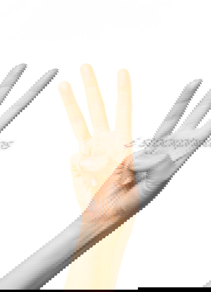 Similar – Image, Stock Photo Viktory Finger Sign