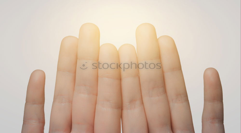 Similar – Foto Bild Dornenfinger Hand Finger