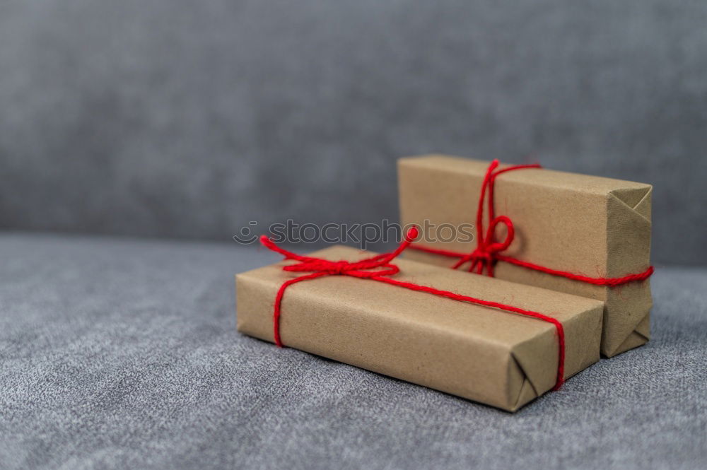 Image, Stock Photo wooden children’s machine carries gifts