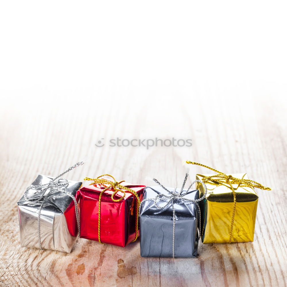 Similar – Image, Stock Photo Opened envelope and bag full of gifts