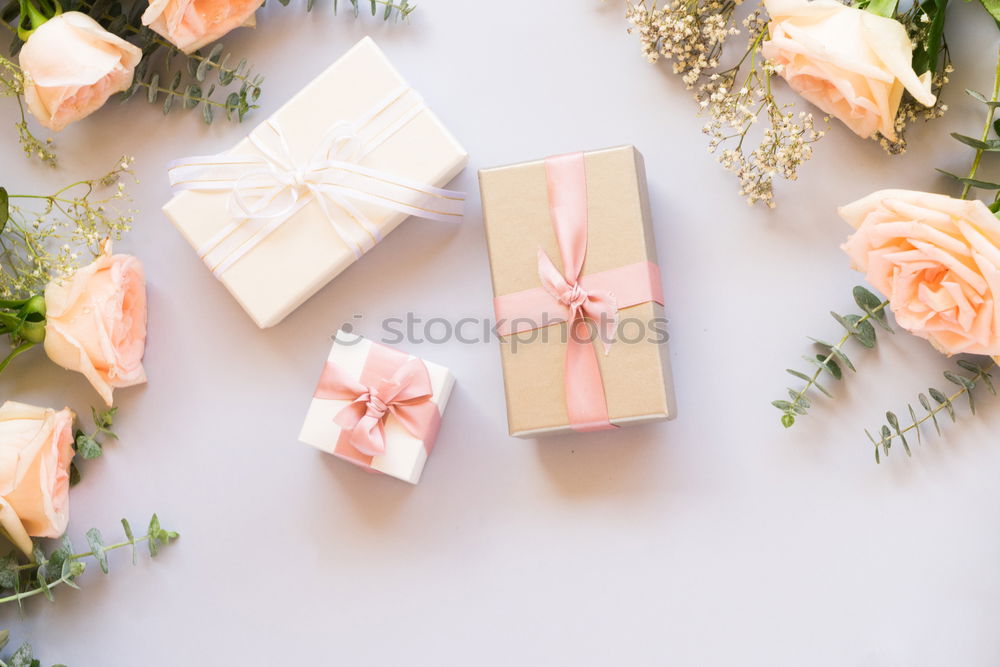 Similar – Image, Stock Photo Easter background with pastel pink decoration