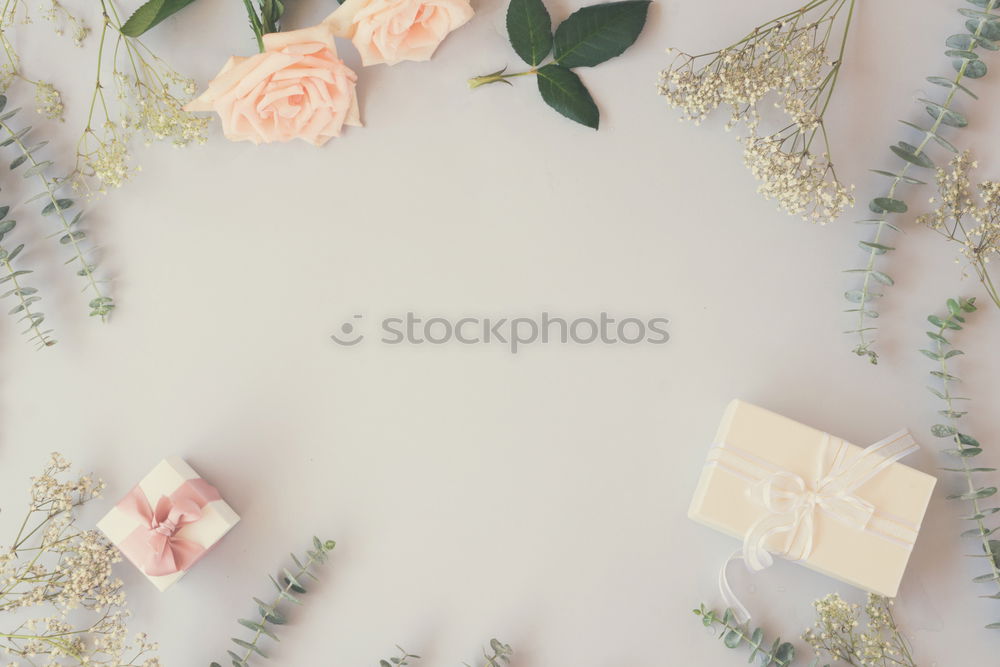 Similar – Image, Stock Photo Female hands make beautiful flowers gift