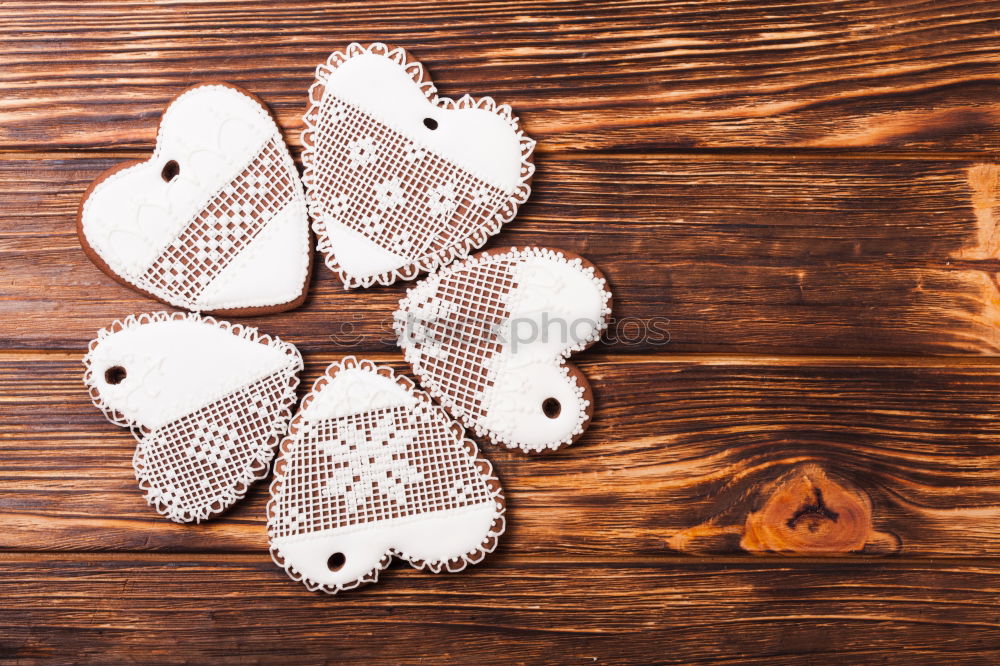 Similar – Image, Stock Photo Delicious Christmas Cookies