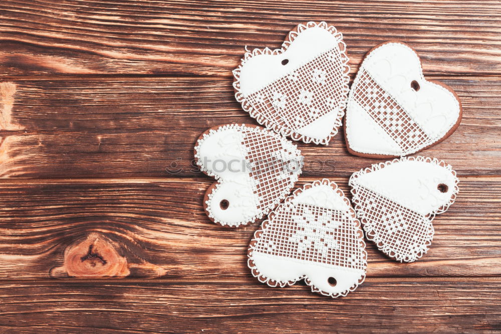 Similar – Image, Stock Photo Delicious Christmas Cookies