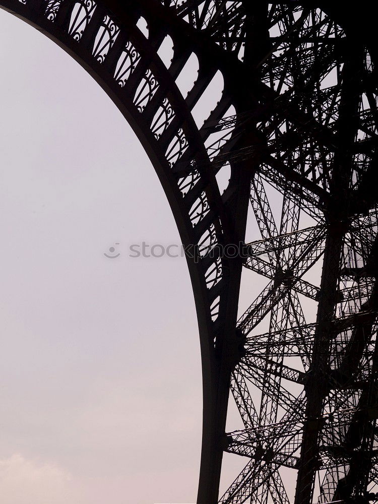 Similar – Ob der Herr Eiffel da nicht was kompensieren wollte…