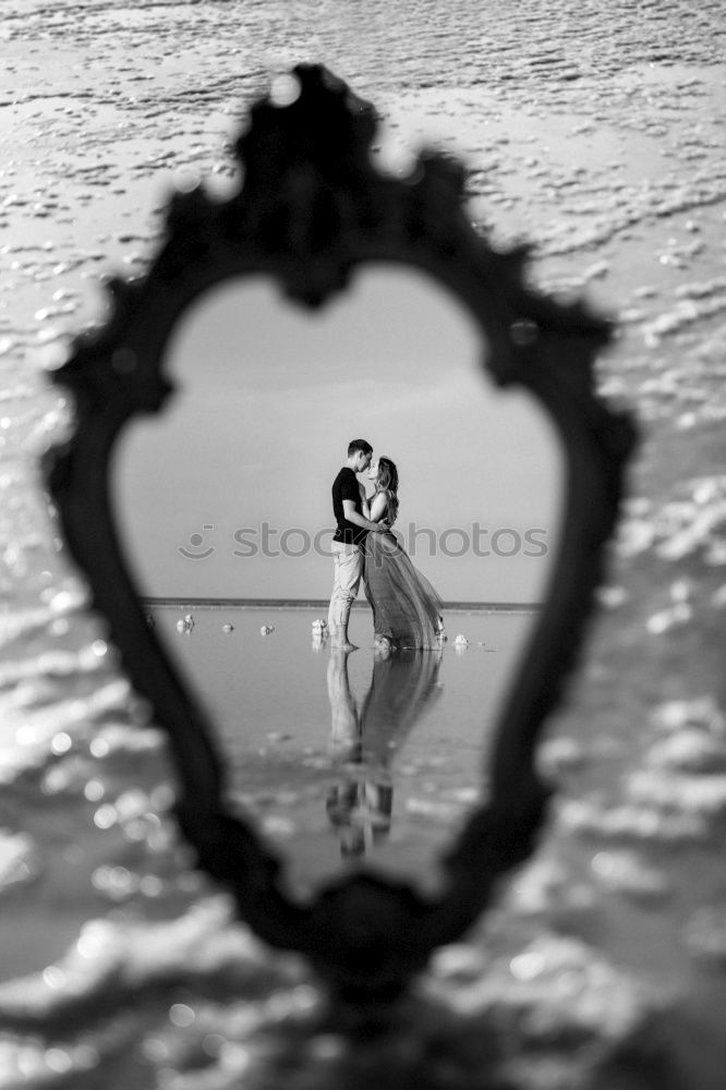 Image, Stock Photo angels Freedom Beach Ocean