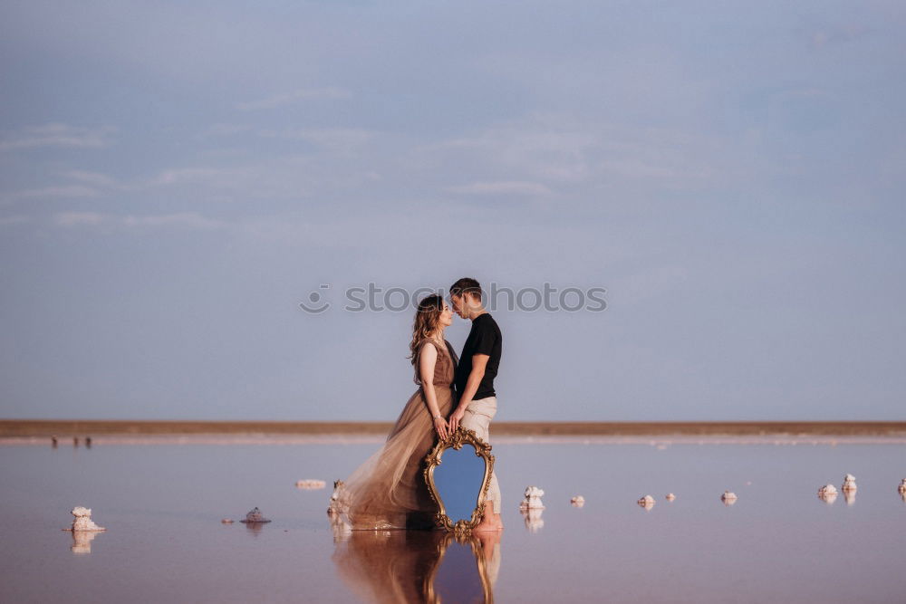 Similar – Image, Stock Photo rock red Summer Lake Water