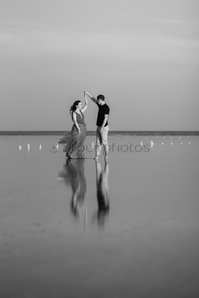 Similar – Image, Stock Photo angels Freedom Beach Ocean