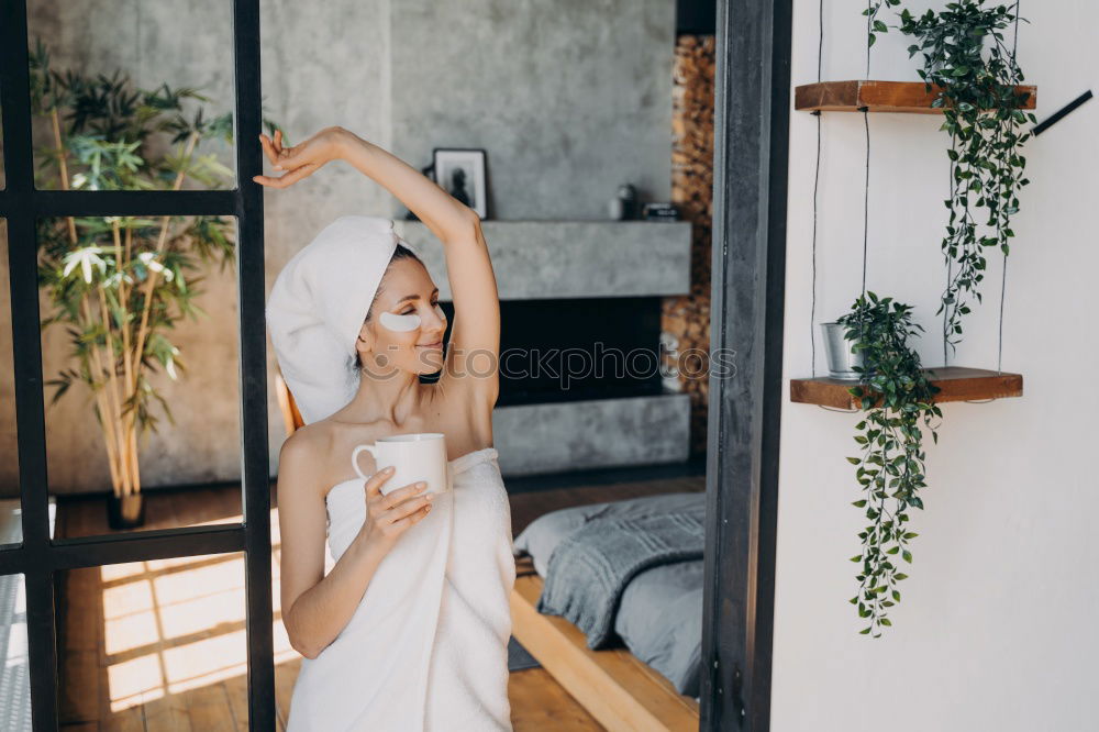 Similar – Image, Stock Photo Woman wearing shoe on lady foot