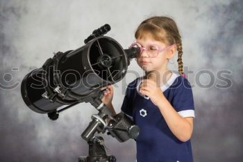 Similar – Image, Stock Photo Woman in protective clothes posing with a blue paint roller #DIY